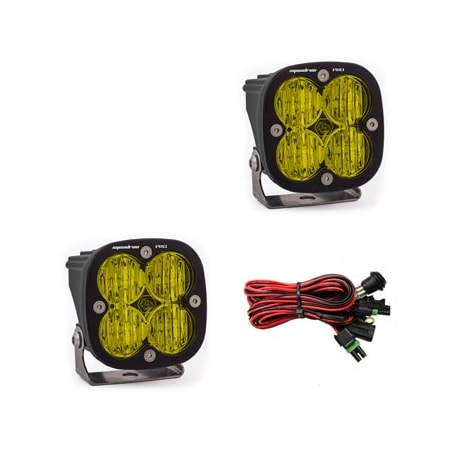 Baja Designs SQUADRON PRO, PAIR AMBER LED WIDE CORNERING 497815